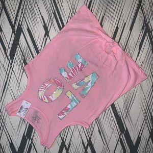Children’s place pink tanktop
